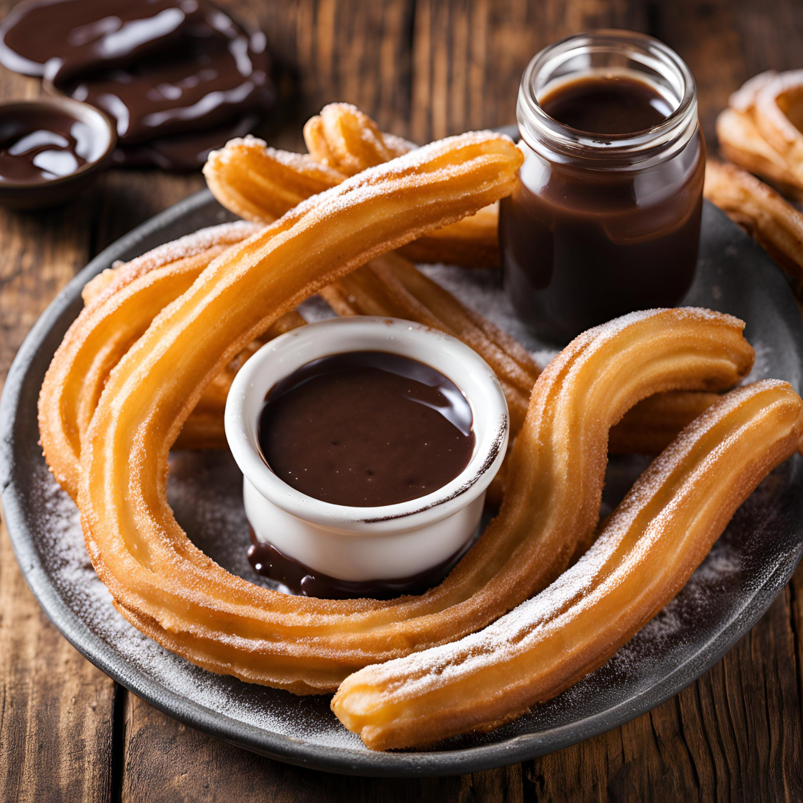 Classic Spanish Churros with Cinnamon Sugar